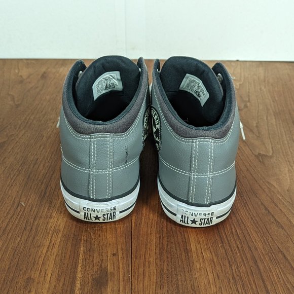 Converse Chuck Taylor Mens High Top Sneaker Fabric/leather 154841c Gray US:8.5 - Picture 6 of 10